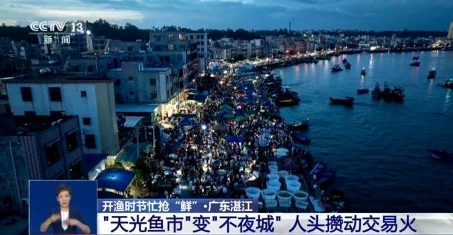 开渔时节首批海鱼虾蟹上岸 市民游客岸边等船抢“鲜”一步