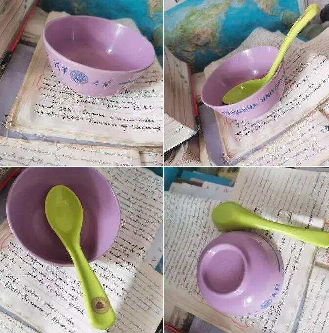 二手平台出售清华食堂餐具，标价88元；除了清华大学的碗，此前还有商家售卖北大未名湖湖水