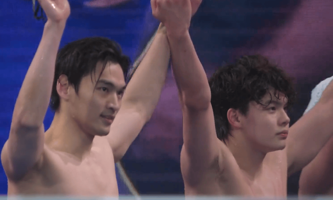 尽力了!张展硕未参赛,男女4x100米混合泳接力山东无缘奖牌