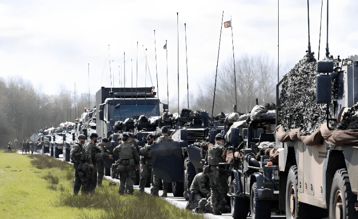 80万北约部队已经就位，随时准备对俄开战，第三次大战要来了吗？