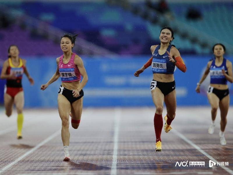 又是0.12秒决胜负！莫家蝶不敌刘英兰获女子400米亚军